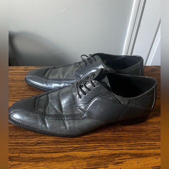 Bolano Grey Formal Shoe - Picture 4 of 5